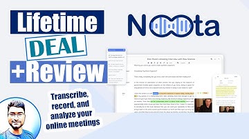 Noota Review: Appsumo Lifetime Deal & Demo Tutorial | Record And Auto-Transcribe Your Meetings