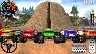 Mega Ramp Mud Police Monster Truck Stunts Driving - Impossible Car Driver - Android / IOS gameplay screenshot 5