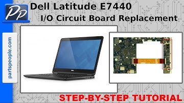 Dell Latitude E7440 I / O Circuit Board Tutorial Teardown