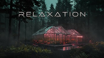 R E L A X A T I O N -  Relaxing Futuristic Ambient with Immersive 3D Rain [4K] RELAX | STUDY | SLEEP