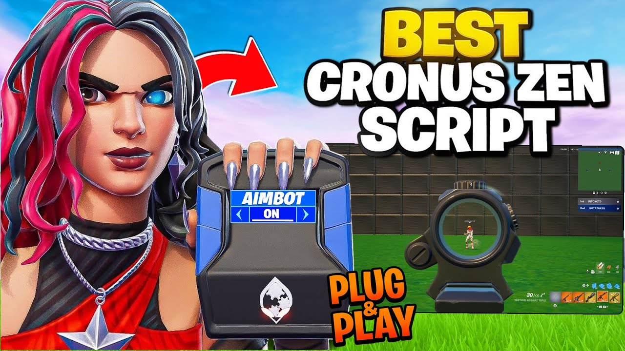 BEST Cronus Zen Script for Fortnite Chapter 6 Showcase Sticky Aim Assist + Anti Recoil (PS5/PC/XBOX)