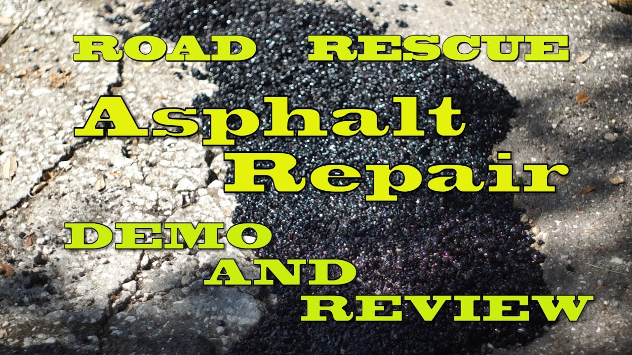 Road Rescue Asphalt Patch Demo And Review You Road Rescue Asphalt Patch Demo And Review