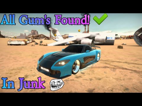 All Gum's Collecting Guide | Junk Map | Tuning Club Online