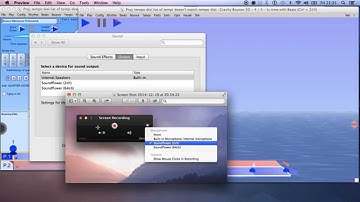 How to record your Bounce Videos on Mac with clean audio using Soundflower and Quicktime Player