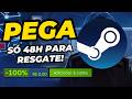 CORRE! Jogo para resgate em até 48 horas, promoção de jogos na Steam e ofertas com cupons na Nuuvem