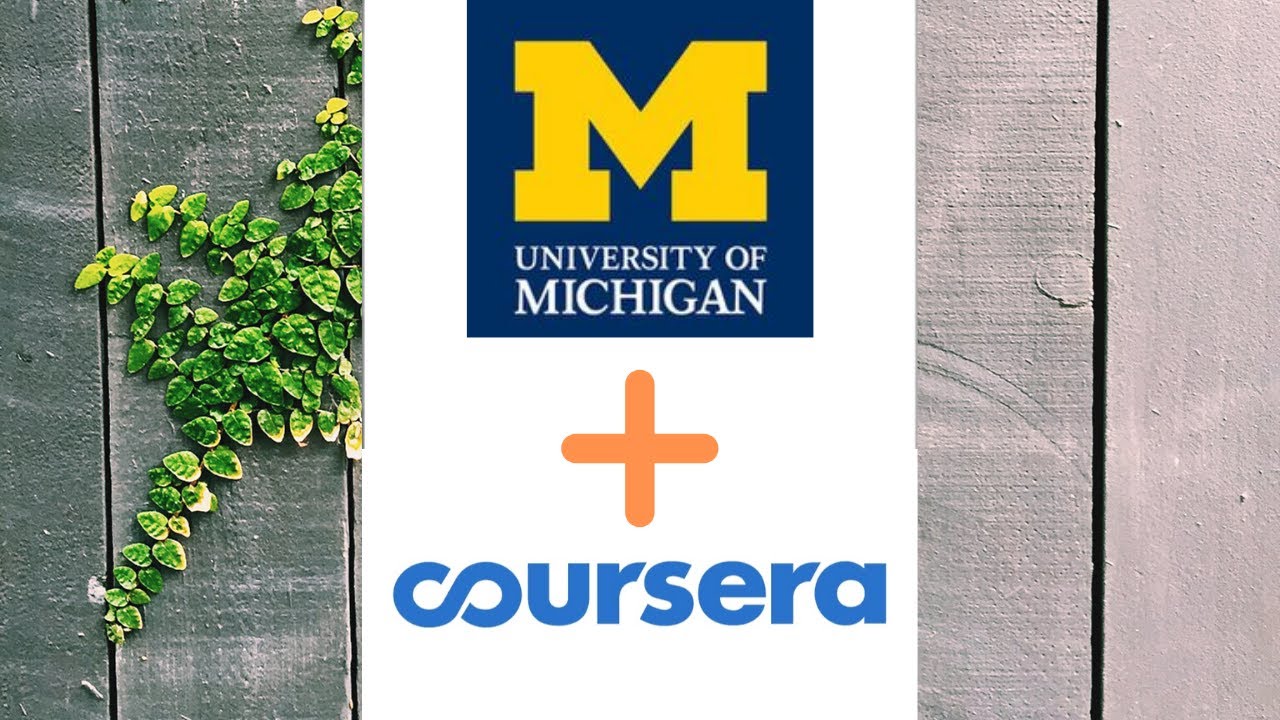 Applied Data Science from University of Michigan on Coursera YouTube