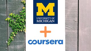 Applied Data Science from University of Michigan on Coursera