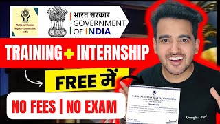 Free Government Internship Announced ➤NHRC Summer Internship 2024 | Stipend,Certificate& BAG