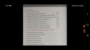 Class 6 English Second Language / Unit-2 / Activity-7 / Video-4