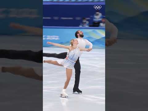 🥹 Olympic silver medallist, Ashley Cain, skating her way to the #WinterOlympics! 🎥: icegirlash
