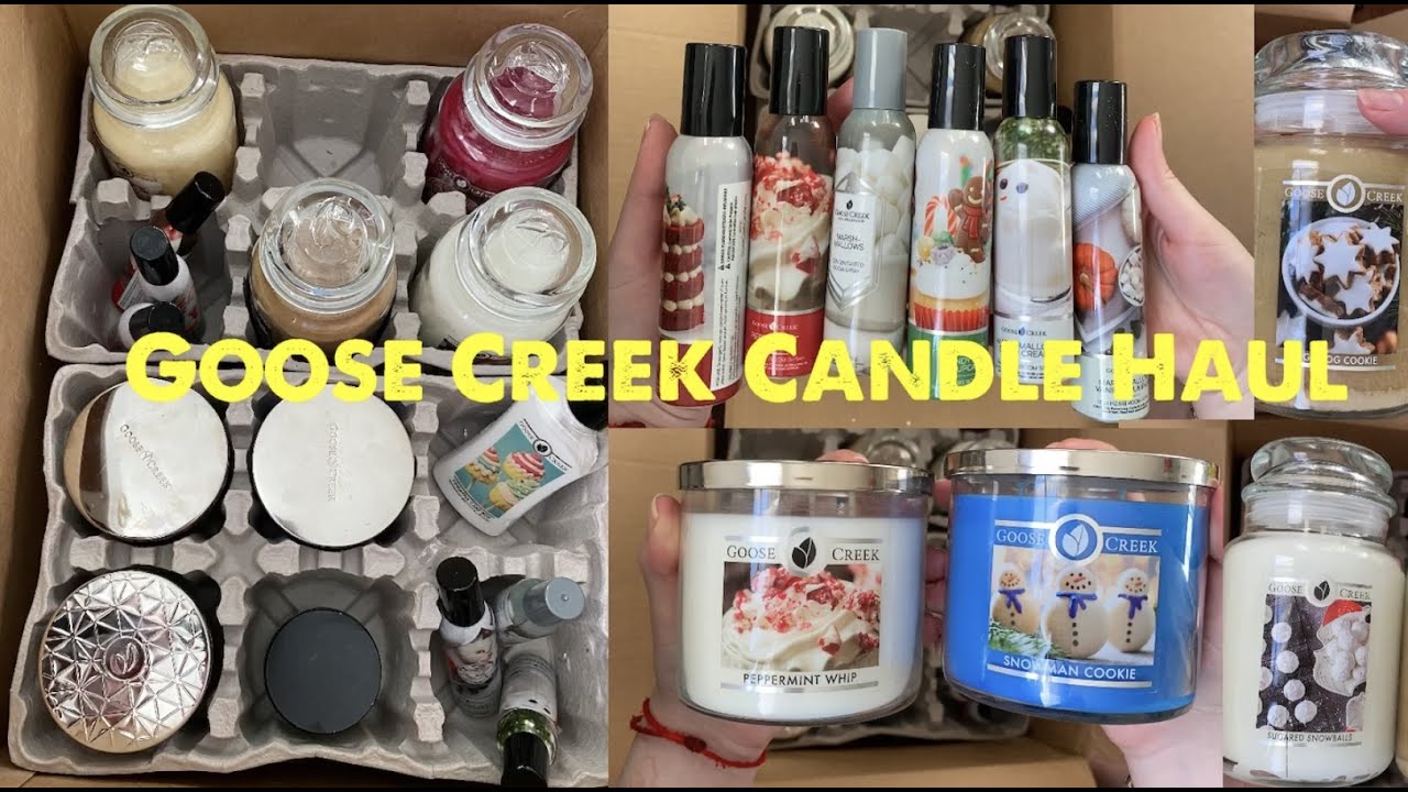 First ever Goose Creek candle haul- better than Bath and Body works?!