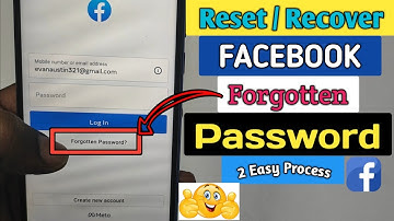 How to Reset or Recover Facebook Password if Forgotten 2025