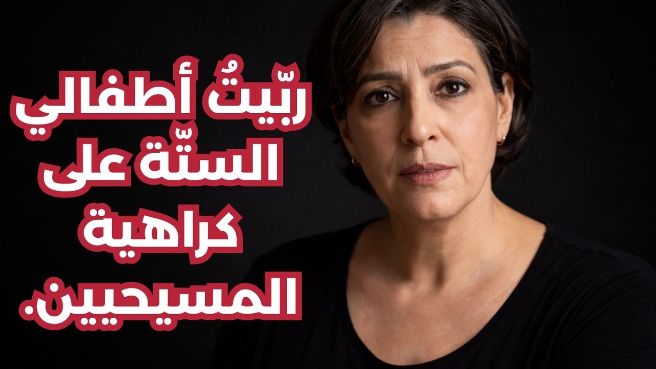 ربّيتُ أطفالي الستّة على كراهية المسيحيين.