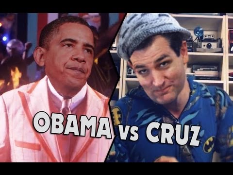 Cruz & Obama singing Green Eggs and Ham - by Christian Ice