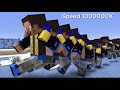 Minecraft But Everything Is 10X Speed..... Impossible challenge!