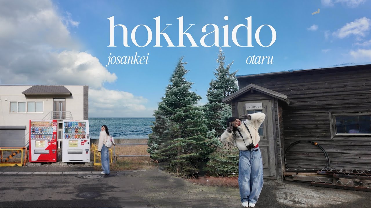 Hokkaido Vlog | หิมะแรกที่ Josankei ❄️ กับ ทะเลหน้าหนาว เมืองน่ารักใน Otaru