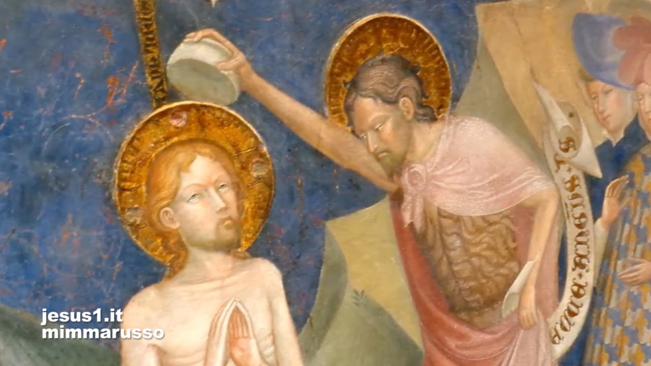Gesù RICEVE IL BATTESIMO NEL GIORDANO, Armando Cattaneo - YouTube