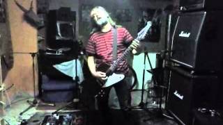 Campo de concentraciòn,BARÒN ROJO(al rojo vivo 1984)guitar cover remix por Julio Blackening