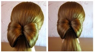  Tuto coiffure simple et rapide: le noeud papillon facile à faire soi même 