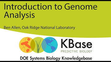 Introduction to Genome Analysis in KBase Webinar - 30 March 2020