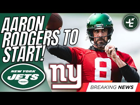 BREAKING: Aaron Rodgers TO START vs The New York Giants In Preseason Week 3 