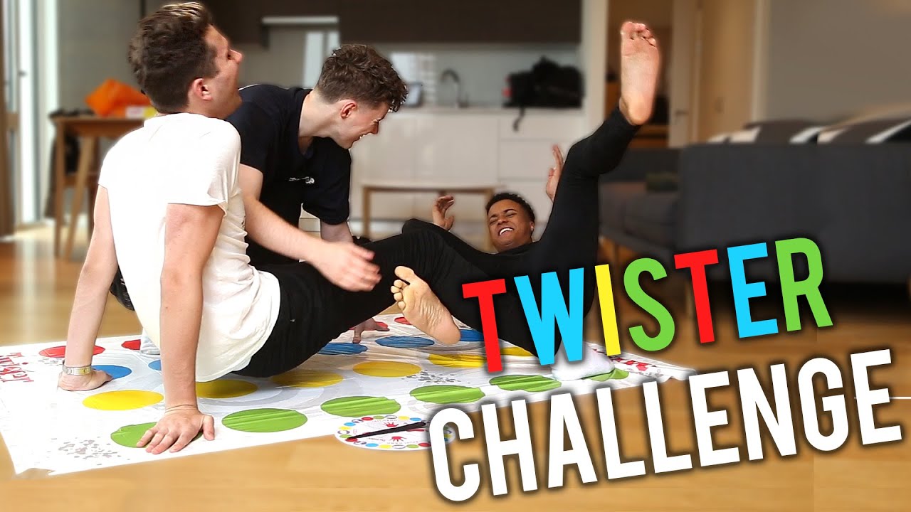 THE TWISTER CHALLENGE ft. Jake Boys & Adam Waithe YouTube