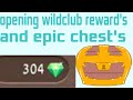 opening many epic chests in wildcraft