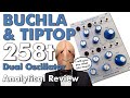 Explore dual oscillator 258t by tiptop audio  buchla direct sound  single review by penishead