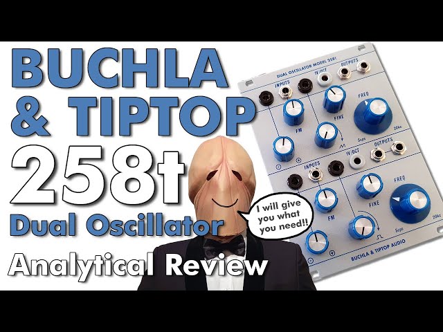 Explore Dual Oscillator 258t by Tiptop Audio & Buchla [direct sound 