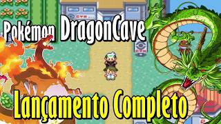 Lançamento Completo com Novos Pokémon Dragões Muito Bons! | PokeCave Almerald (Dragon Cave Hack Rom)
