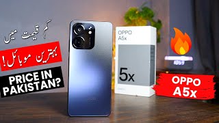 Oppo A5x Unboxing 🔥 | 6000mAh Huge Battery 🔋 