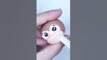 How to make a fondant MONKEY