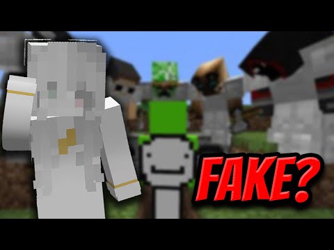 Dream FAKE Minecraft MANHUNT Clips?