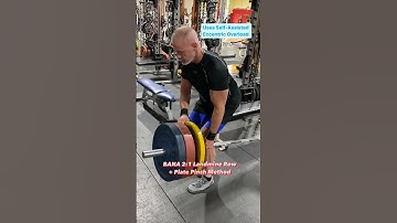 MUSCLE Building Paradise!!! BANA 2:1 Landmine Plate Pinch Row for Monster Back & Lats