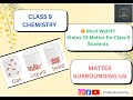 🌡️ Class 9 Chemistry – States of Matter Explained | Solids, Liquids, Gases | Prekas Academy