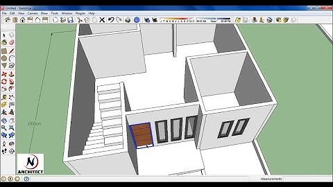 SketchUp Hướng dẫn Thiết kế nhà bằng SketchUp, Dựng nội thất chi tiết bằng Sketchup