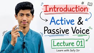 Lecture 01 - Stop Confusing Active &amp; Passive Voice! 🛑 Learn with Sefy Sir