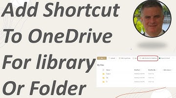Learn how to work properly with "Add Shortcut to OneDrive" in SharePoint Document Library