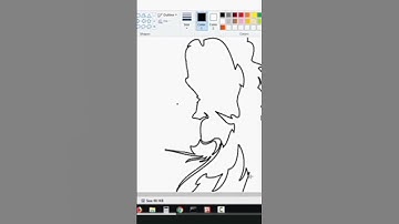 #🙏Hanuman jyanti special drawing in MS paint #computer education #youtube shorts