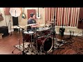 Heart  alone drum cover by magic jones