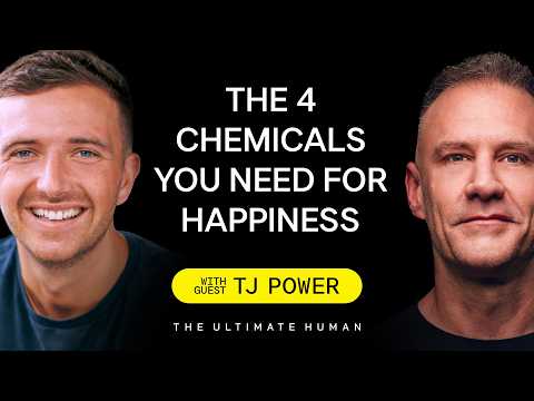 TJ Power: How Dopamine, Oxytocin, Serotonin & Endorphins Drive Happiness and Longevity | TUH #209 thumbnail