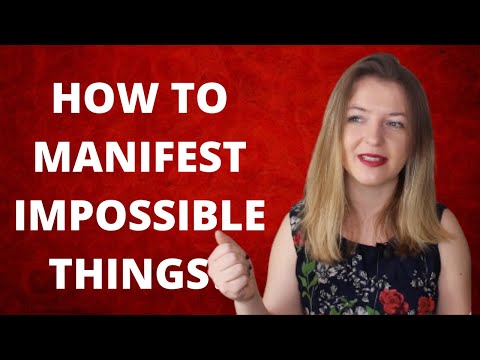 COMO manifestar algo impossível (PESSOAL DE SUCESSO)