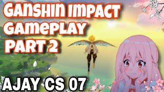 Ganshin Impact Gameplay IQOO NEO 7 HD at 60 FPS || Part 2 By AJAY CS 07