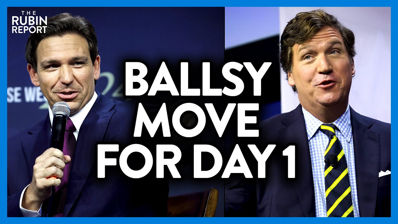 DeSantis Just Claimed He Would Do This Ballsy Move on Day 1 as President | DM CLIPS | Rubin Report
