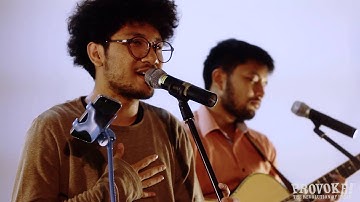 Kunto Aji - Mesin Penenun Hujan (Frau Cover) live at Provoke! in the Garage #16