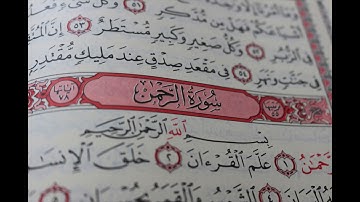 شهريار برهيزكار سورة الرحمن  سورة 55  عدد آياتها 78