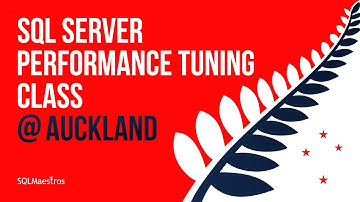 SQL Server Performance Tuning Class @ Difinity 2019 (Auckland, New Zealand)