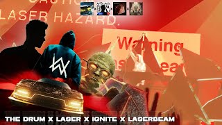 The Drum x Lasers x Ignite x Laserbeam (Alan Walker x Afrojack x Ray Volpe) [Live Mashup Remake]