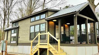 Rustic Stunning Brand New Lakeside Tiny House Living in South Carolina