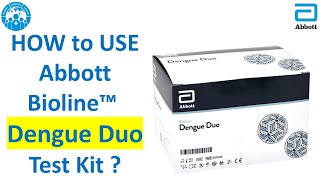 How to use Abottt Bioline Dengue Duo Test Kit? | Bioline™ Dengue Duo | Test for Dengue Infection